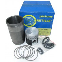 Ensemble de 4 chemises / pistons complets (NEUF) pour Peugeot 504 D